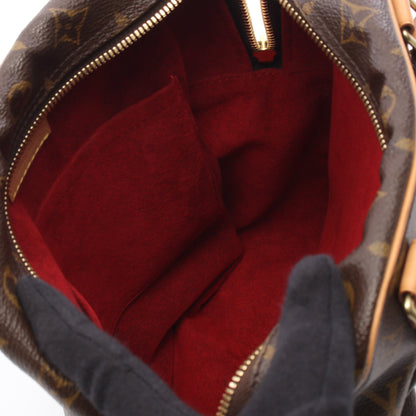 エクサントリシテ モノグラム ハンドバッグ PVC レザー ブラウン ルイヴィトン バッグ LOUIS VUITTON