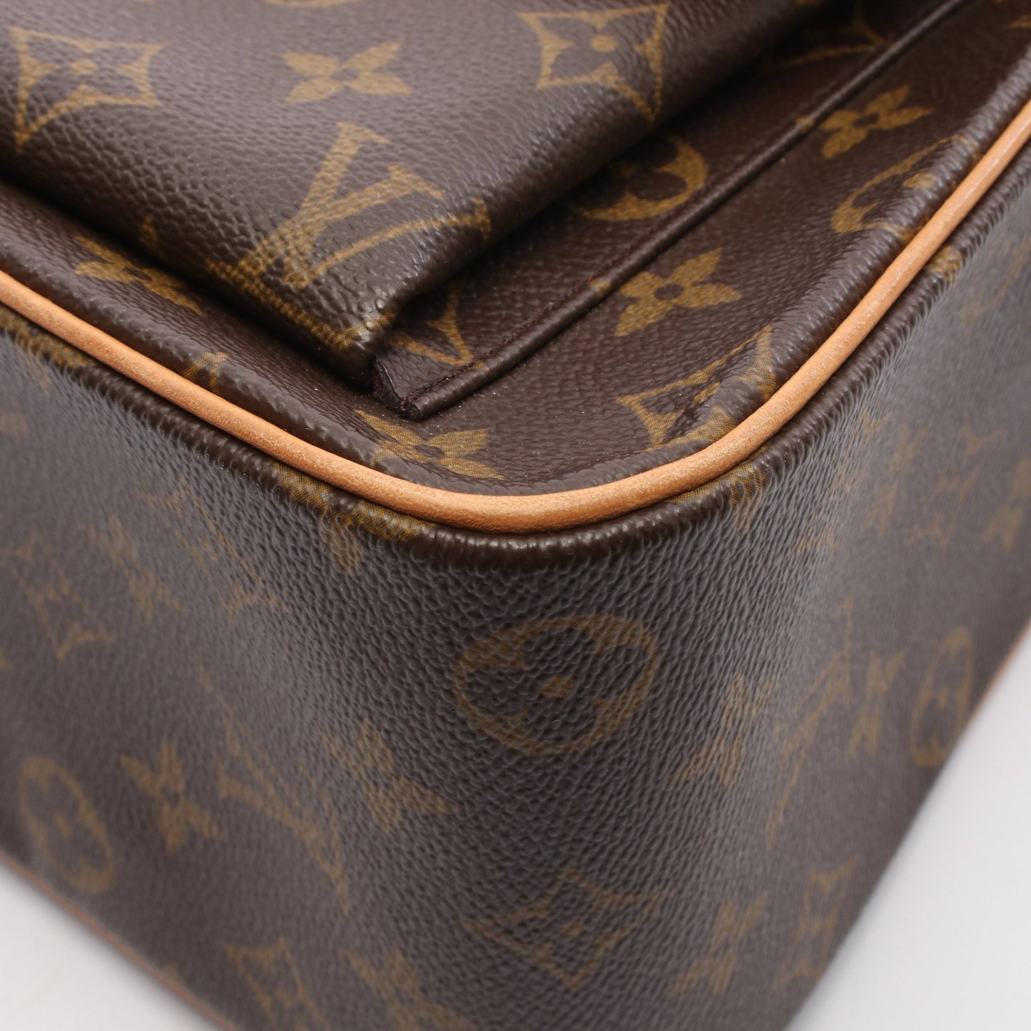 エクサントリシテ モノグラム ハンドバッグ PVC レザー ブラウン ルイヴィトン バッグ LOUIS VUITTON