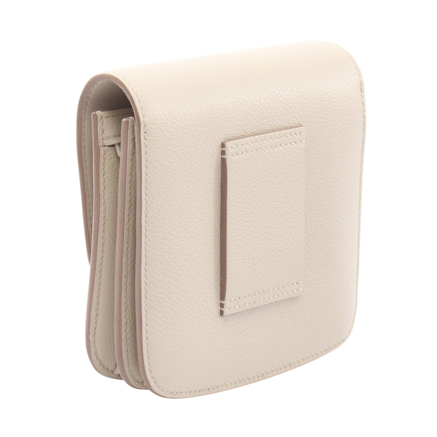 2002 ベトン 二つ折り財布 エバーカラー ライトグレー ゴールド金具 D刻印 エルメス 財布・小物 HERMES