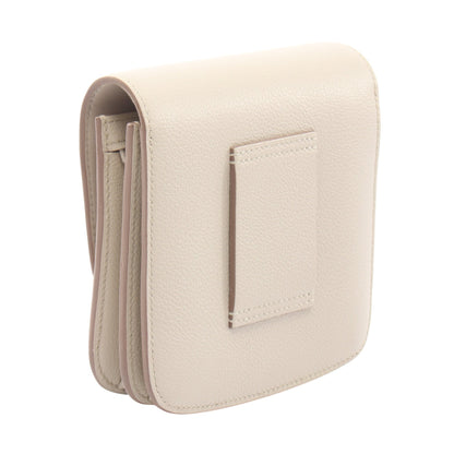 2002 ベトン 二つ折り財布 エバーカラー ライトグレー ゴールド金具 D刻印 エルメス 財布・小物 HERMES