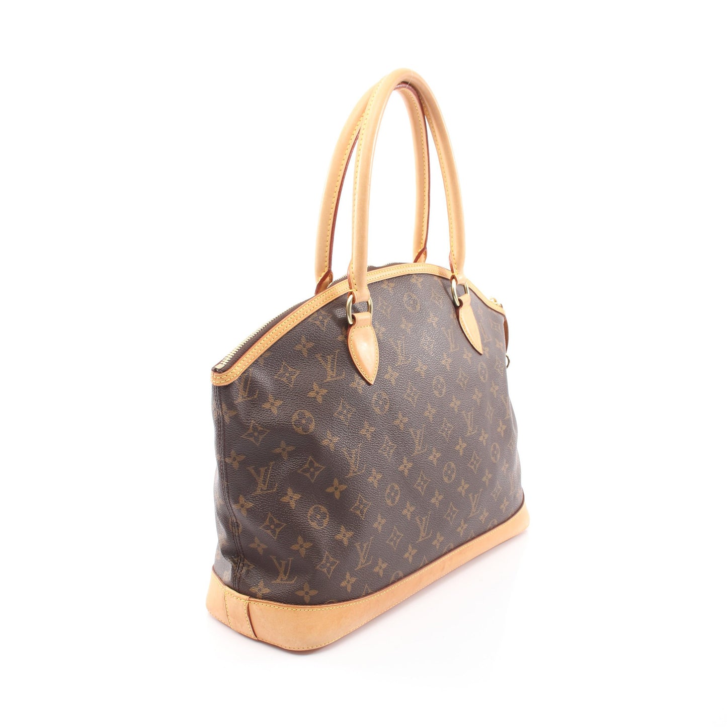 ロックイットオリゾンタル モノグラム ハンドバッグ トートバッグ PVC レザー ブラウン ルイヴィトン バッグ LOUIS VUITTON
