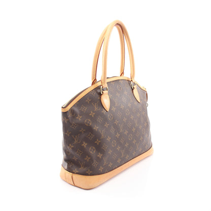 ロックイットオリゾンタル モノグラム ハンドバッグ トートバッグ PVC レザー ブラウン ルイヴィトン バッグ LOUIS VUITTON