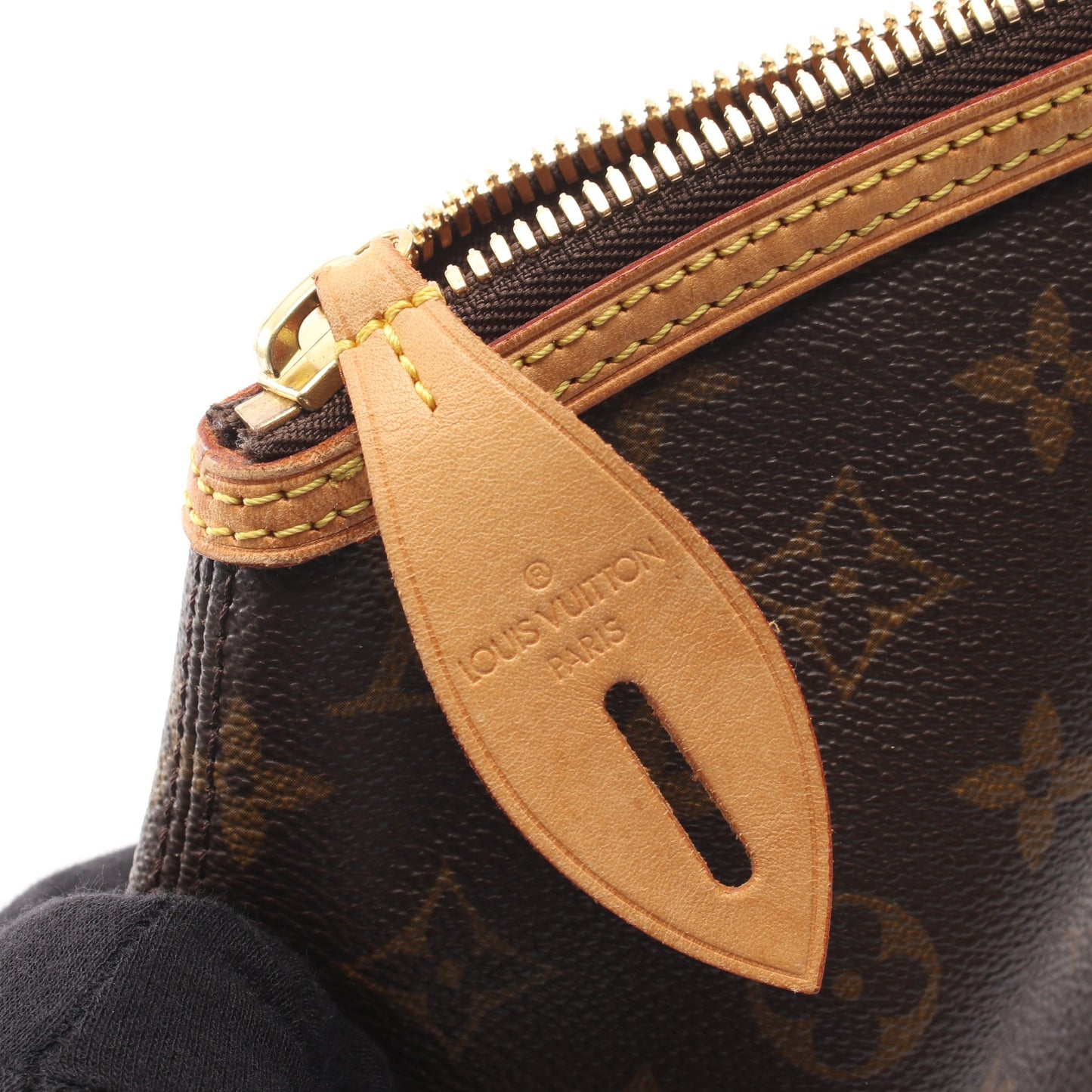 ロックイットオリゾンタル モノグラム ハンドバッグ トートバッグ PVC レザー ブラウン ルイヴィトン バッグ LOUIS VUITTON