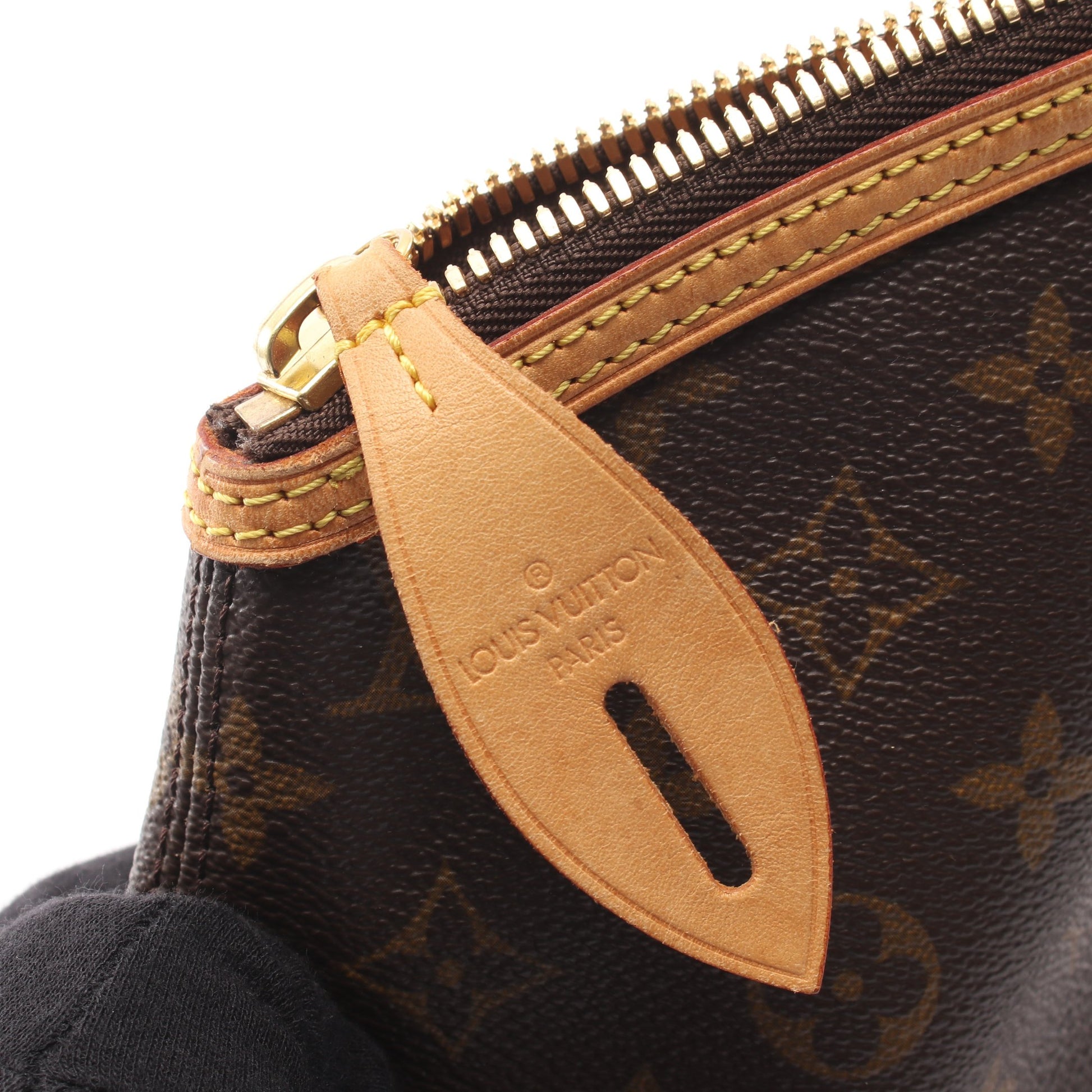 ロックイットオリゾンタル モノグラム ハンドバッグ トートバッグ PVC レザー ブラウン ルイヴィトン バッグ LOUIS VUITTON