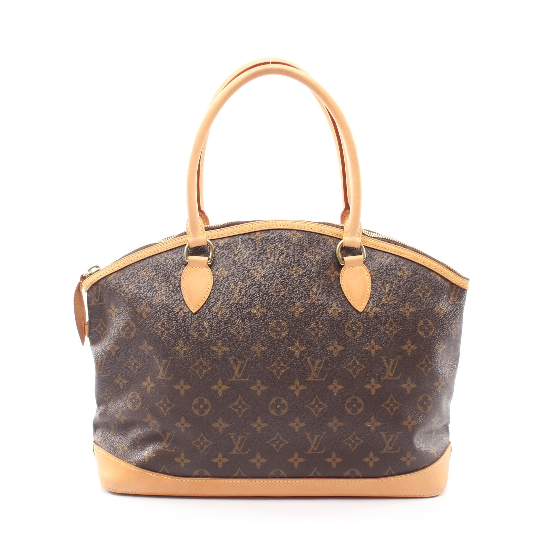 ロックイットオリゾンタル モノグラム ハンドバッグ トートバッグ PVC レザー ブラウン ルイヴィトン バッグ LOUIS VUITTON