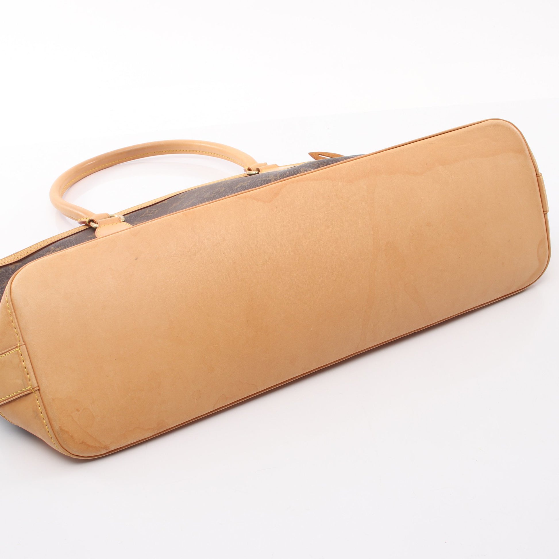 ロックイットオリゾンタル モノグラム ハンドバッグ トートバッグ PVC レザー ブラウン ルイヴィトン バッグ LOUIS VUITTON