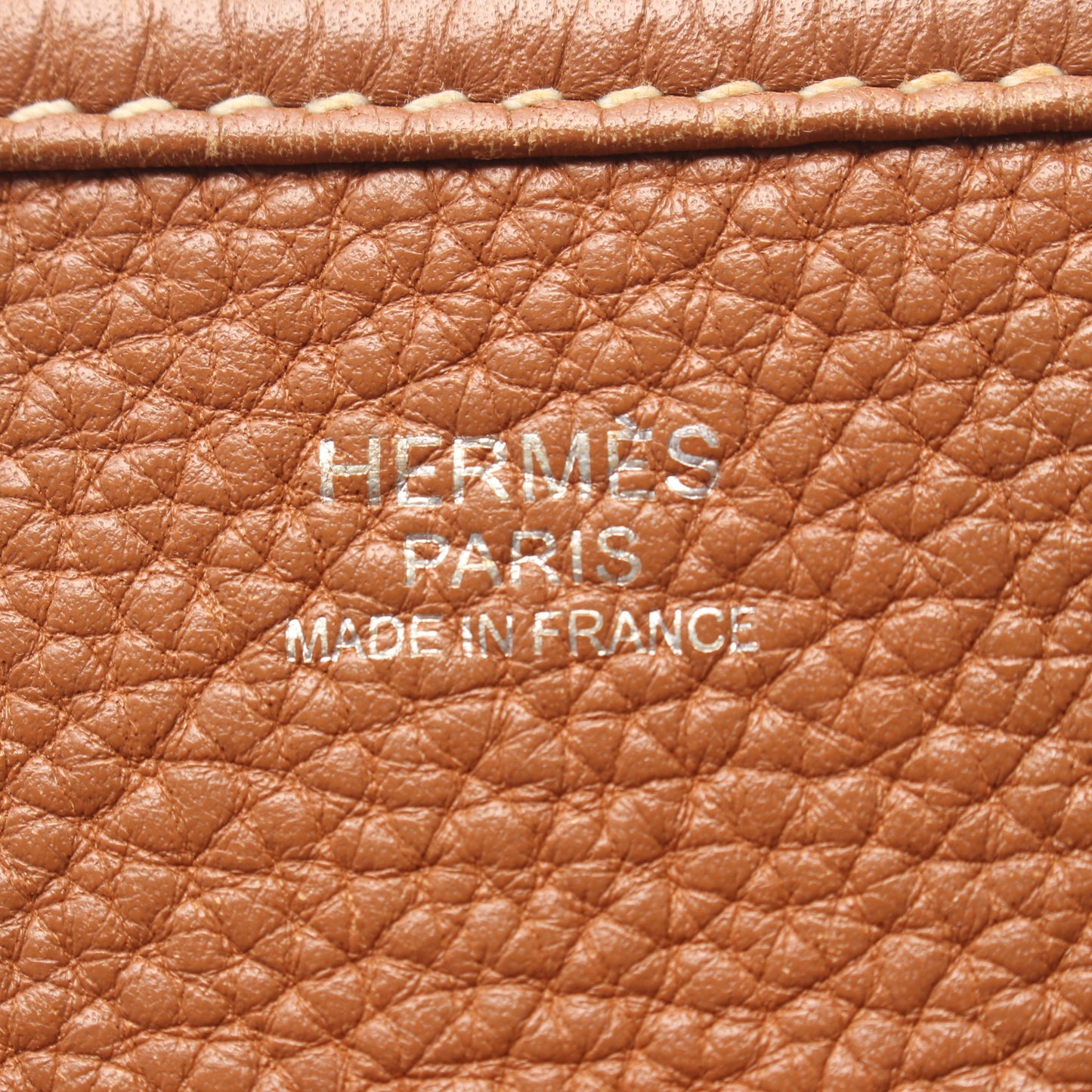 エヴリン 3 トロワ PM ゴールド ショルダーバッグ トリヨンクレマンス ブラウン シルバー金具 □L刻印 エルメス バッグ HERMES