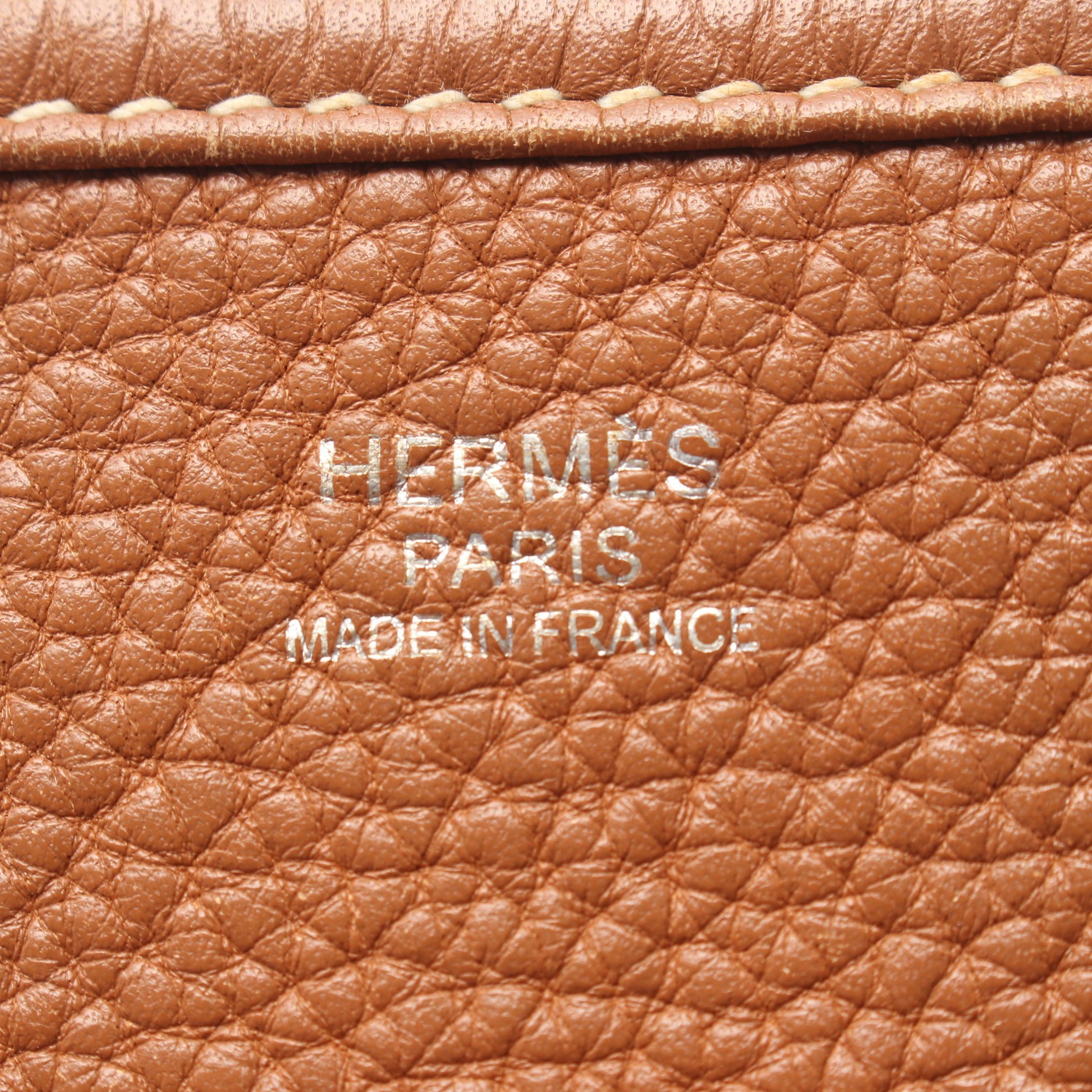 エヴリン 3 トロワ PM ゴールド ショルダーバッグ トリヨンクレマンス ブラウン シルバー金具 □L刻印 エルメス バッグ HERMES