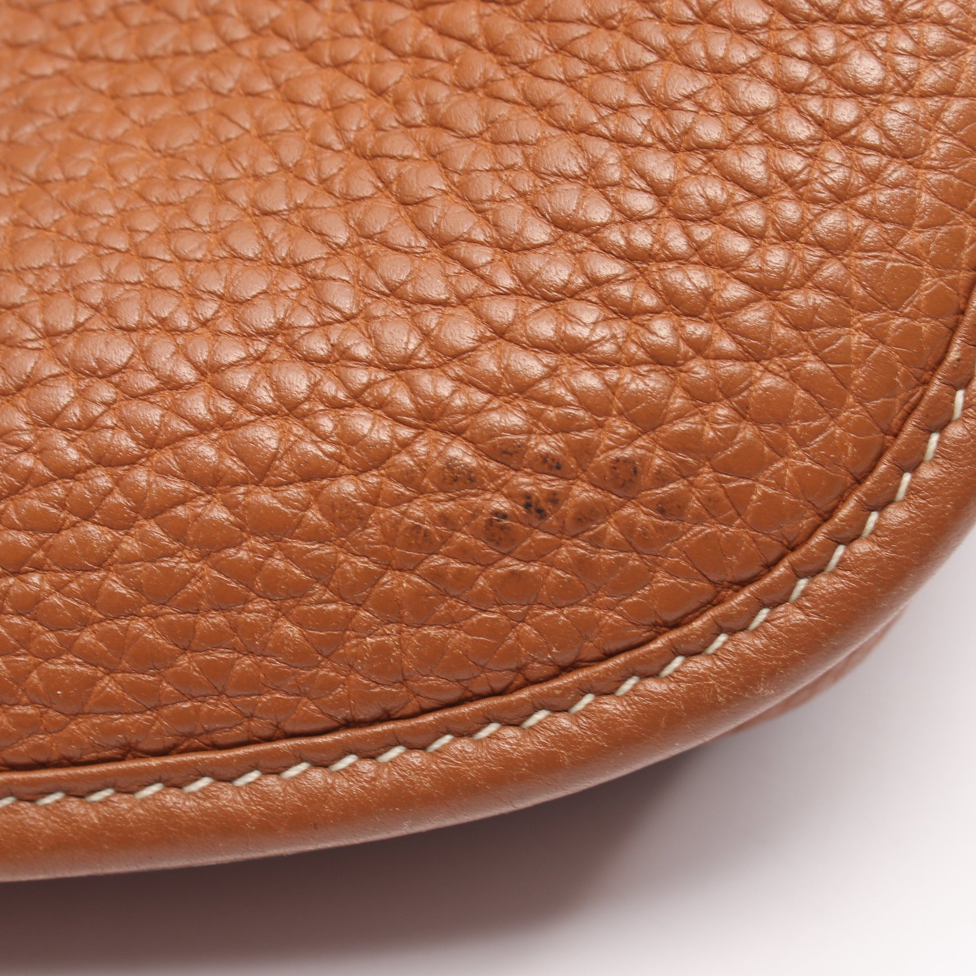 エヴリン 3 トロワ PM ゴールド ショルダーバッグ トリヨンクレマンス ブラウン シルバー金具 □L刻印 エルメス バッグ HERMES