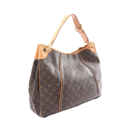ガリエラGM モノグラム ショルダーバッグ PVC レザー ブラウン ルイヴィトン バッグ LOUIS VUITTON