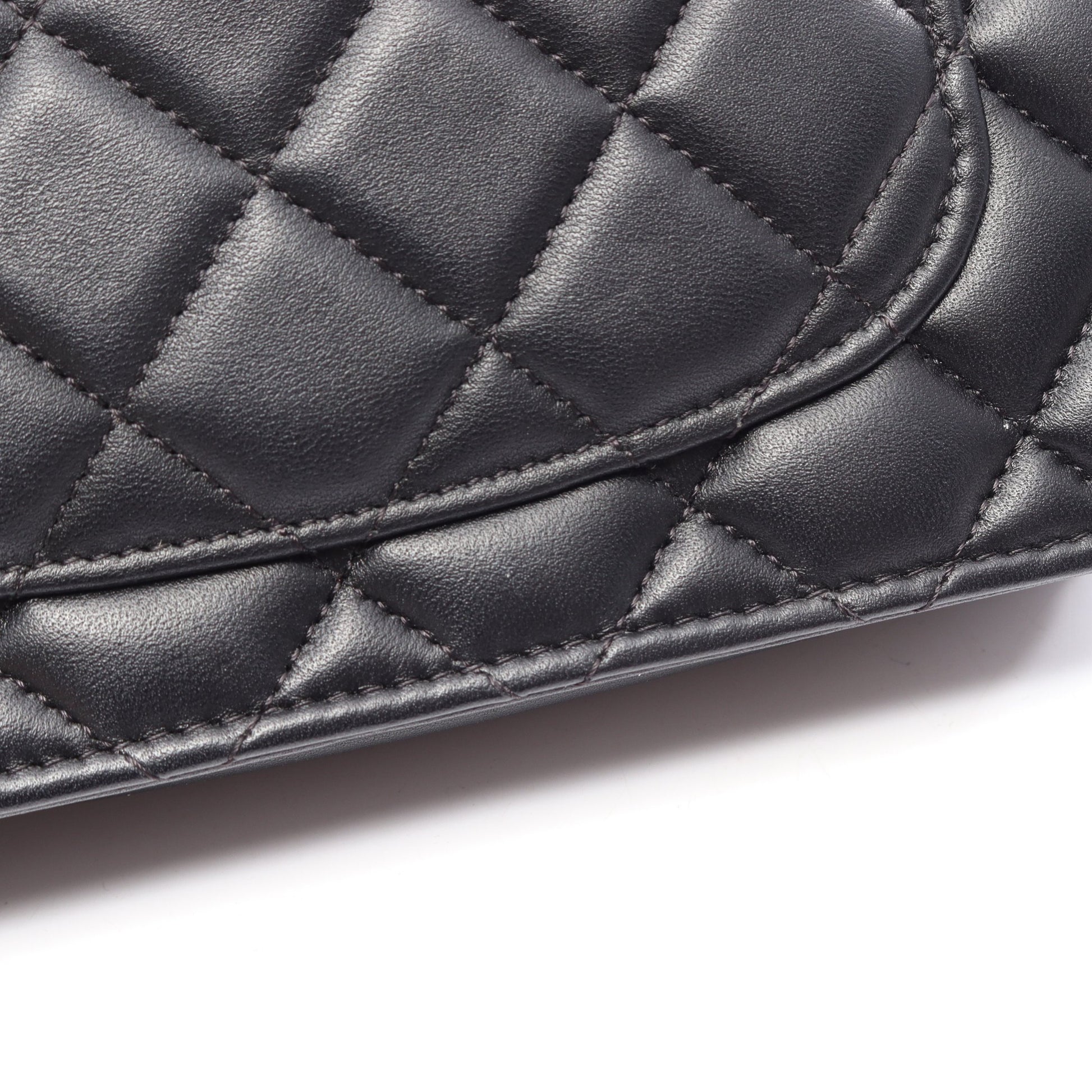 マトラッセ チェーンウォレット ラムスキン ブラック ゴールド金具 シャネル バッグ CHANEL
