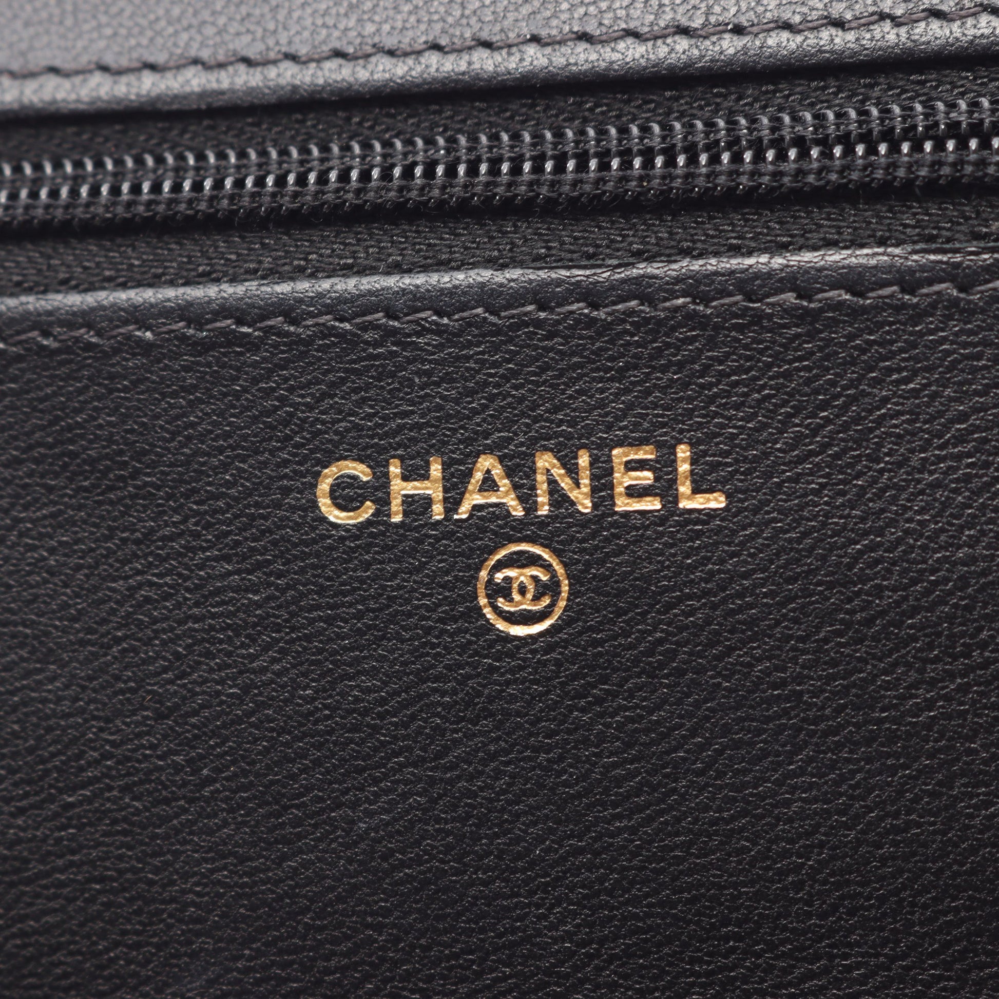マトラッセ チェーンウォレット ラムスキン ブラック ゴールド金具 シャネル バッグ CHANEL