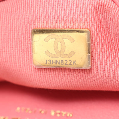 マトラッセ チェーンショルダーバッグ ラムスキン ピンク ゴールド金具 シャネル バッグ CHANEL