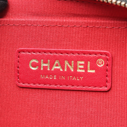 マトラッセ チェーンショルダーバッグ キャビアスキン ブラック ゴールド金具 シャネル バッグ CHANEL