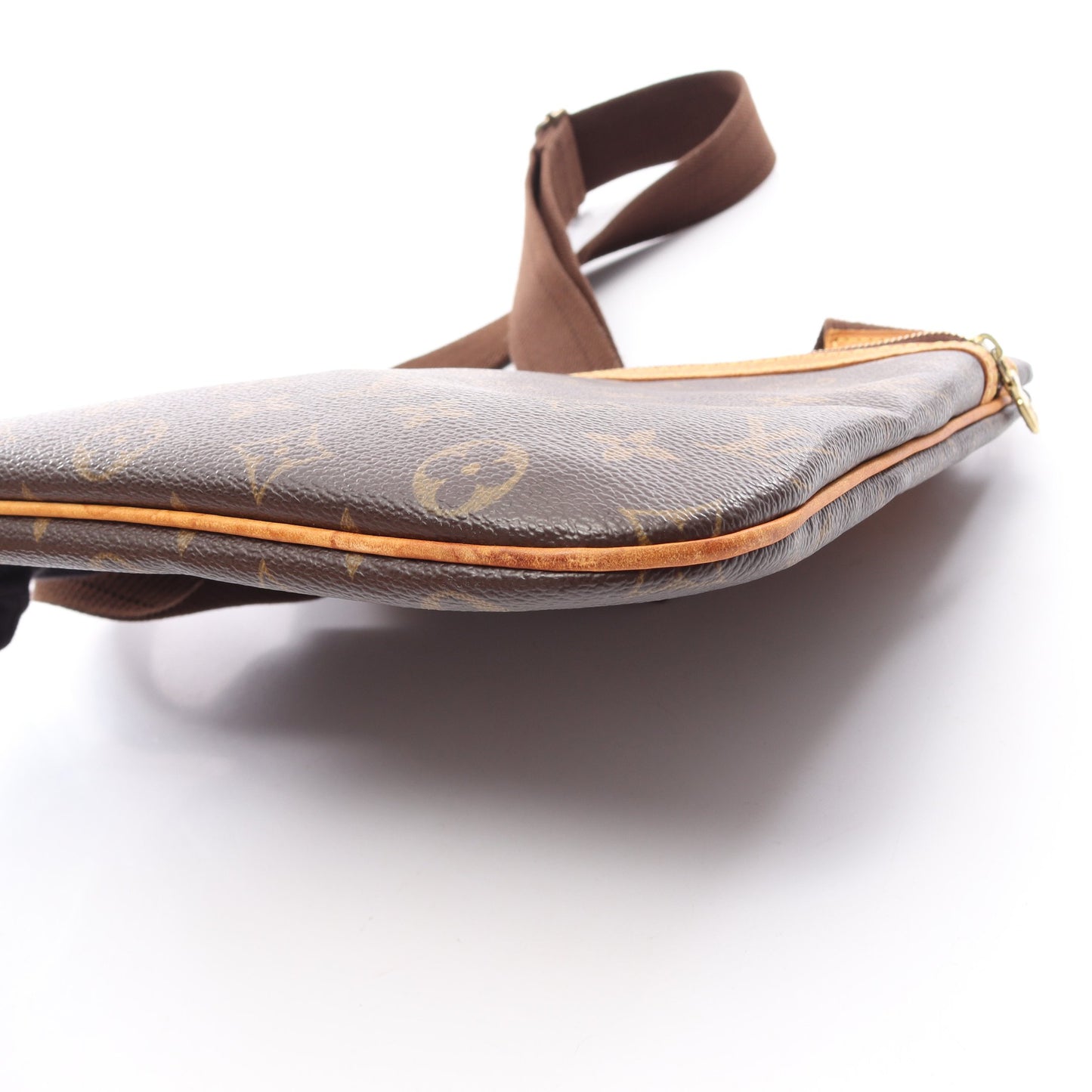 ポシェットボスフォール モノグラム ショルダーバッグ PVC レザー ブラウン ルイヴィトン バッグ LOUIS VUITTON