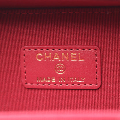 マトラッセ ミニ カメラバッグ チェーンショルダーバッグ キャビアスキン ブラック ゴールド金具 シャネル バッグ CHANEL