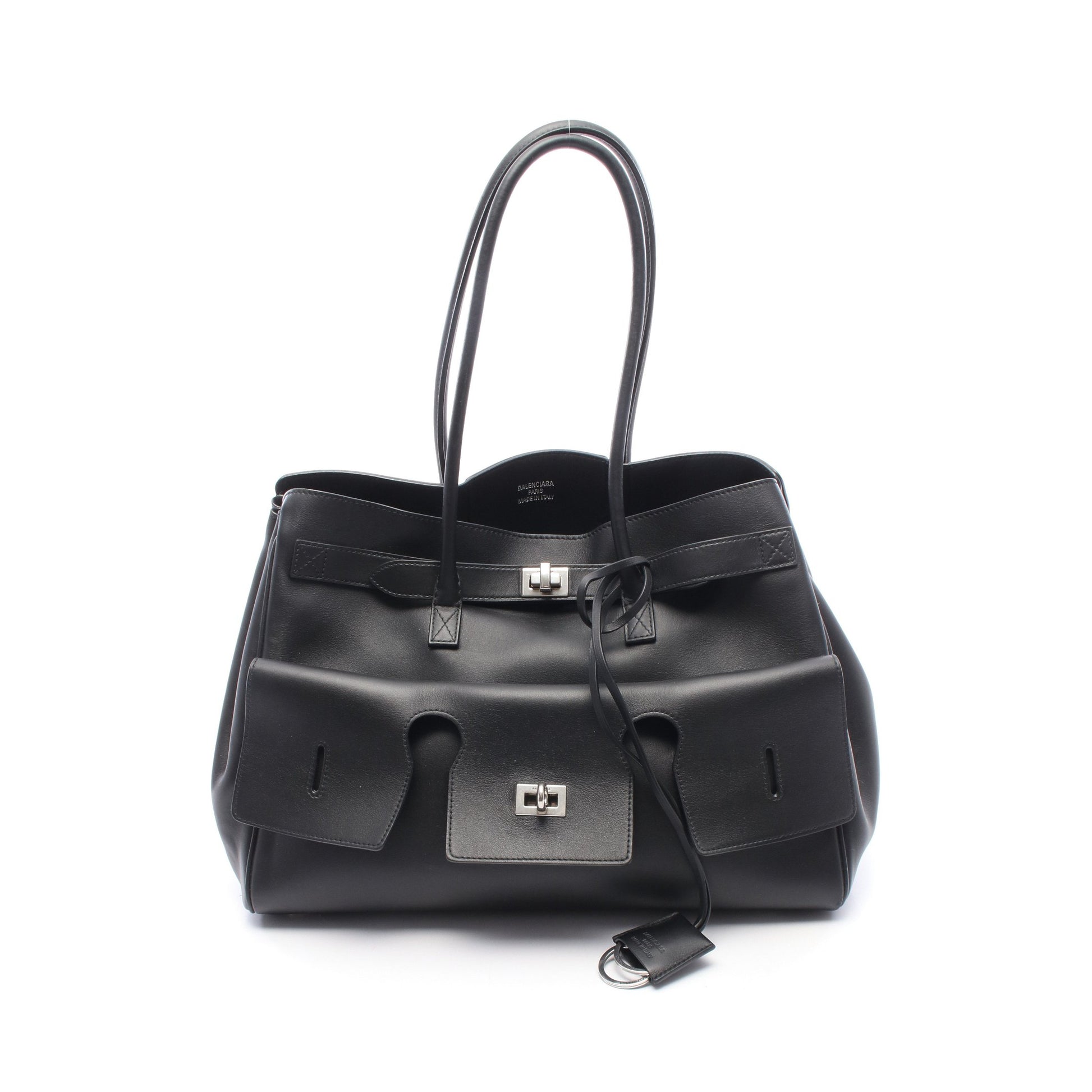 Bel Air ルエア ショルダーバッグ トートバッグ レザー ブラック バレンシアガ バッグ BALENCIAGA