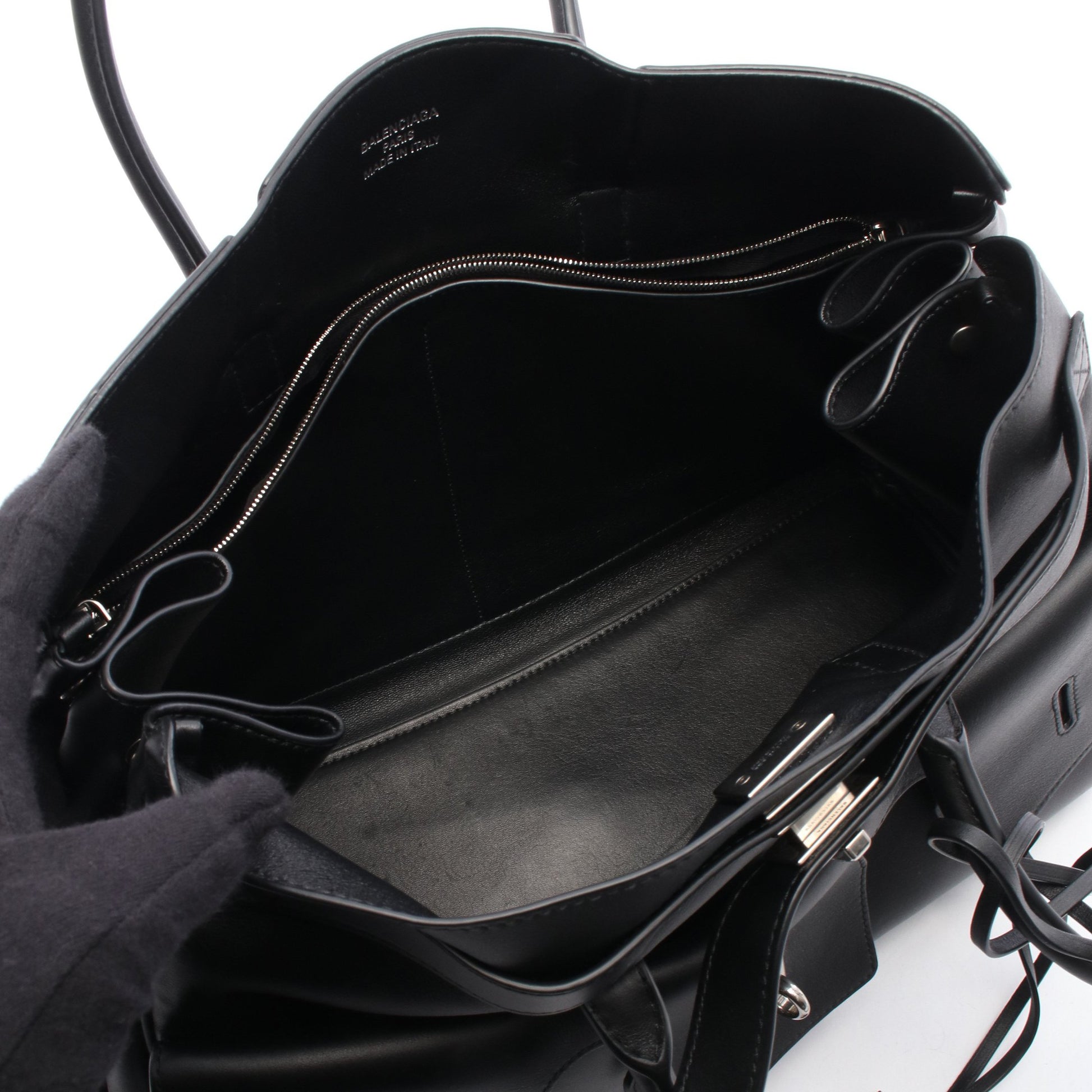 Bel Air ルエア ショルダーバッグ トートバッグ レザー ブラック バレンシアガ バッグ BALENCIAGA