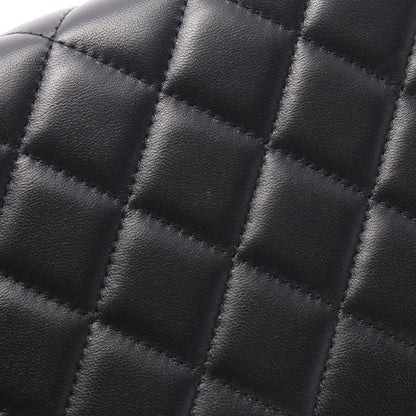 マトラッセ アイコンチャーム チェーンウォレット ラムスキン ブラック ゴールド金具 シャネル バッグ CHANEL