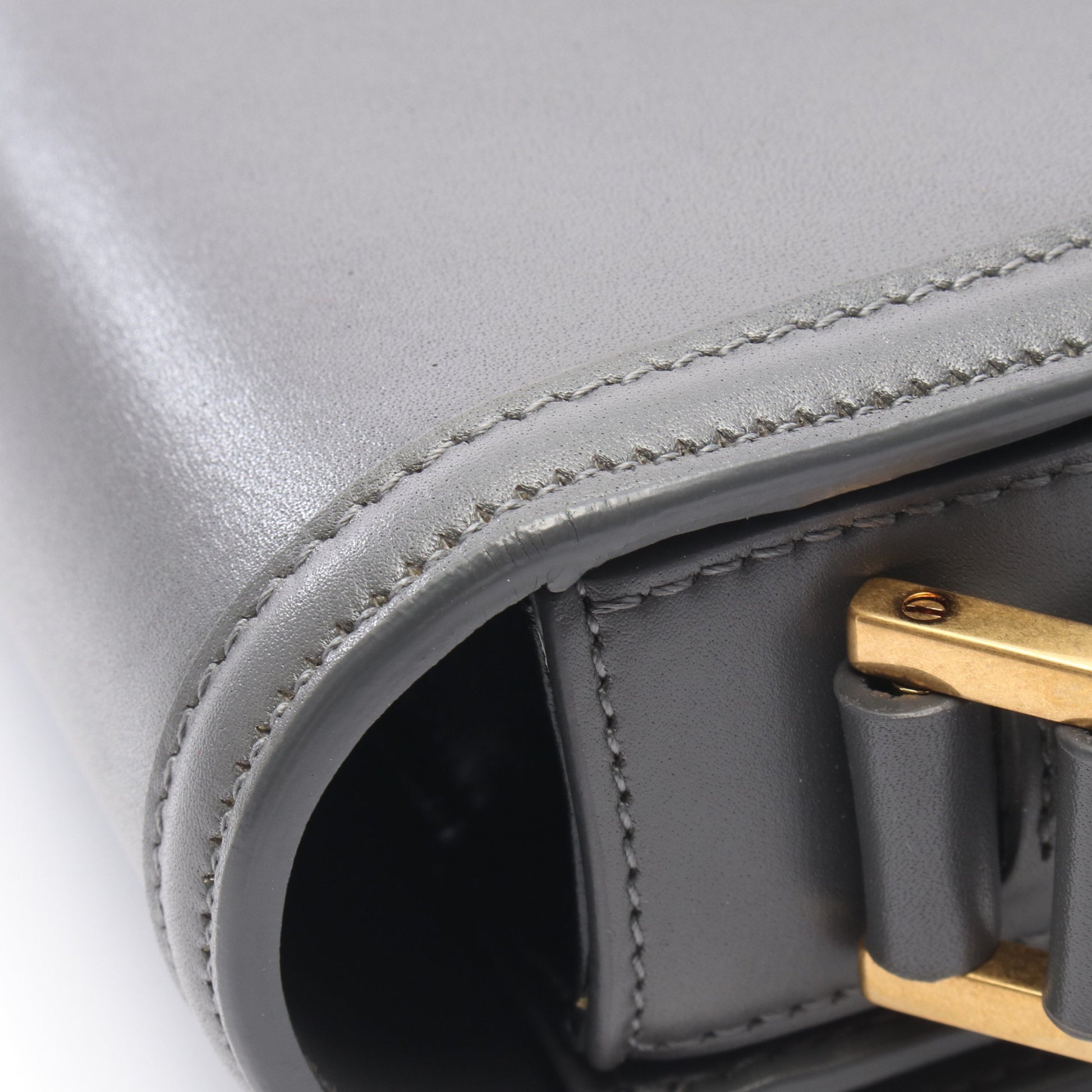 ソルフェリーノ ショルダーバッグ レザー グレー サンローランパリ バッグ SAINT LAURENT PARIS