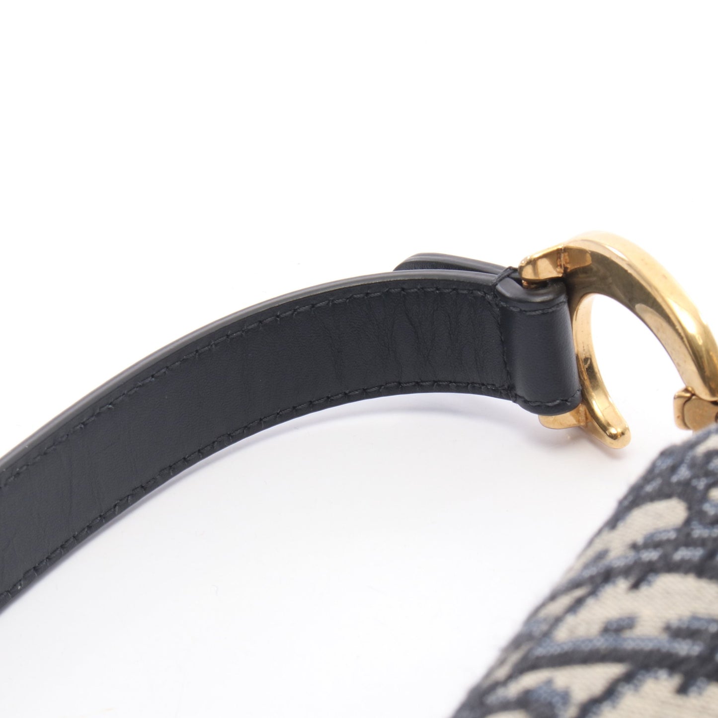 SADDLE サドル オブリーク ハンドバッグ キャンバス レザー ネイビー ベージュ クリスチャンディオール バッグ Christian Dior