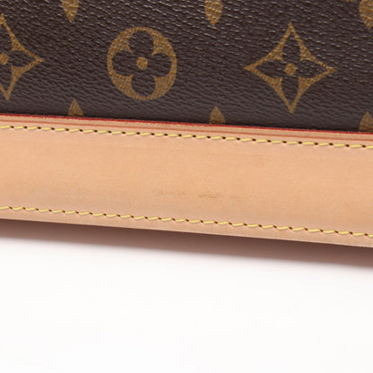 アルマ モノグラム ハンドバッグ PVC レザー ブラウン ルイヴィトン バッグ LOUIS VUITTON