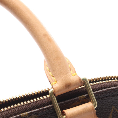アルマ モノグラム ハンドバッグ PVC レザー ブラウン ルイヴィトン バッグ LOUIS VUITTON