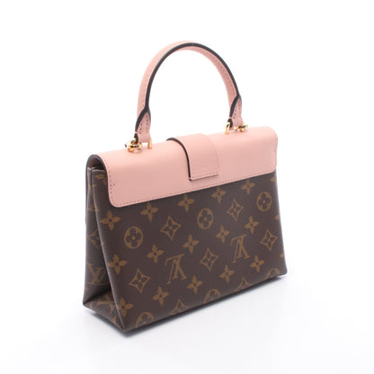 ロッキー BB モノグラム ローズプードル 2WAY ハンドバッグ PVC レザー ブラウン ライトピンク ルイヴィトン バッグ LOUIS VUITTON