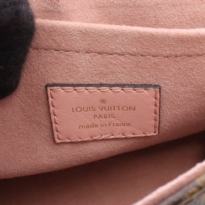 ロッキー BB モノグラム ローズプードル 2WAY ハンドバッグ PVC レザー ブラウン ライトピンク ルイヴィトン バッグ LOUIS VUITTON