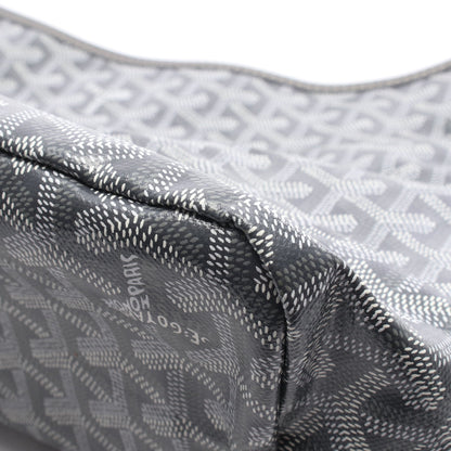ボエム ホーボーバッグ ワンショルダーバッグ コーティングキャンバス レザー グレー ホワイト ゴヤール バッグ GOYARD