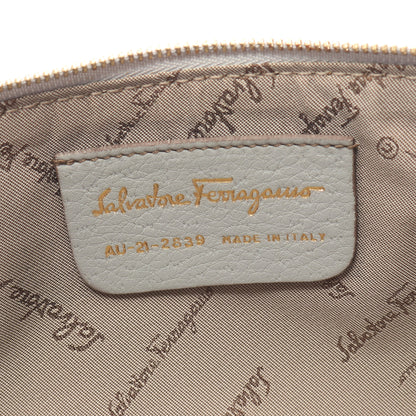 ガンチーニ ワンショルダーバッグ レザー ブルーグレー サルヴァトーレフェラガモ バッグ Salvatore Ferragamo