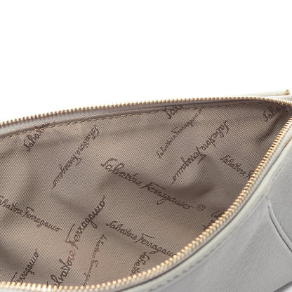 ガンチーニ ワンショルダーバッグ レザー ブルーグレー サルヴァトーレフェラガモ バッグ Salvatore Ferragamo