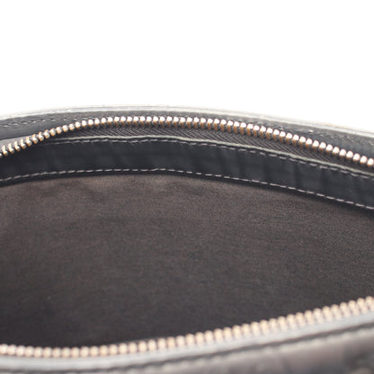 ストックトン モノグラムマット ノワール ハンドバッグ レザー ブラック ルイヴィトン バッグ LOUIS VUITTON