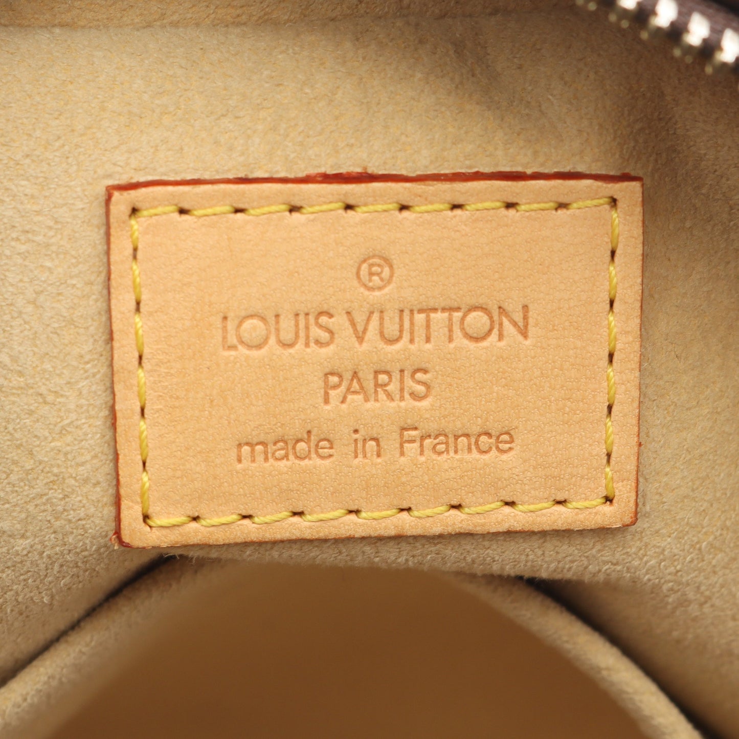 マンハッタンPM モノグラム ハンドバッグ PVC レザー ブラウン ルイヴィトン バッグ LOUIS VUITTON