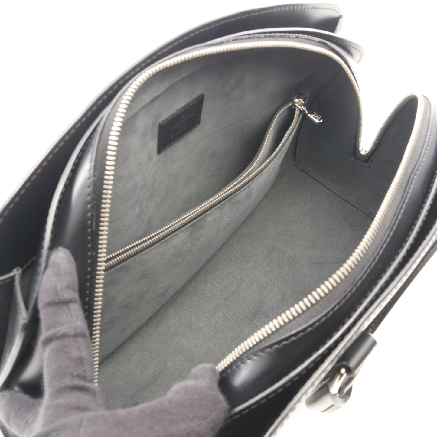 ポンヌフPM エピ ノワール ハンドバッグ レザー ブラック ルイヴィトン バッグ LOUIS VUITTON