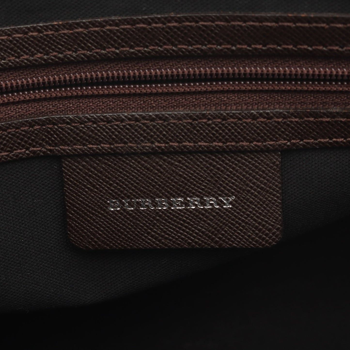 ノバチェック ハンドバッグ キャンバス レザー ライトベージュ ダークブラウン マルチカラー バーバリー バッグ BURBERRY