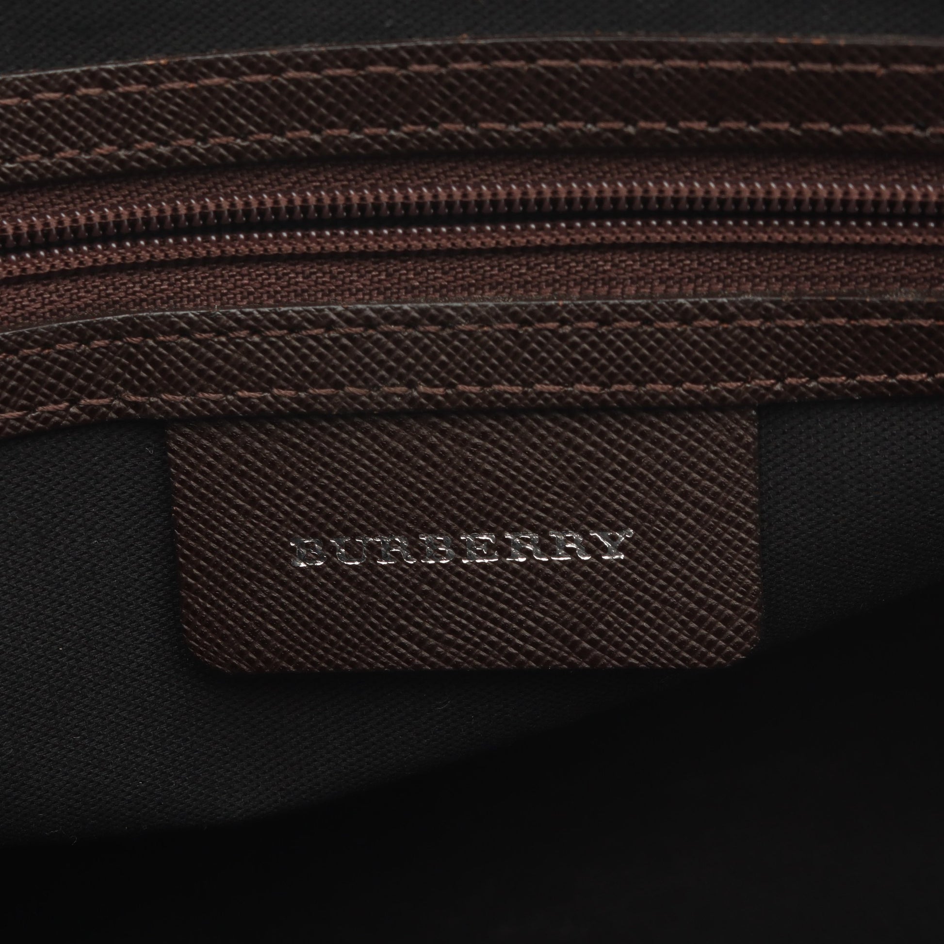ノバチェック ハンドバッグ キャンバス レザー ライトベージュ ダークブラウン マルチカラー バーバリー バッグ BURBERRY