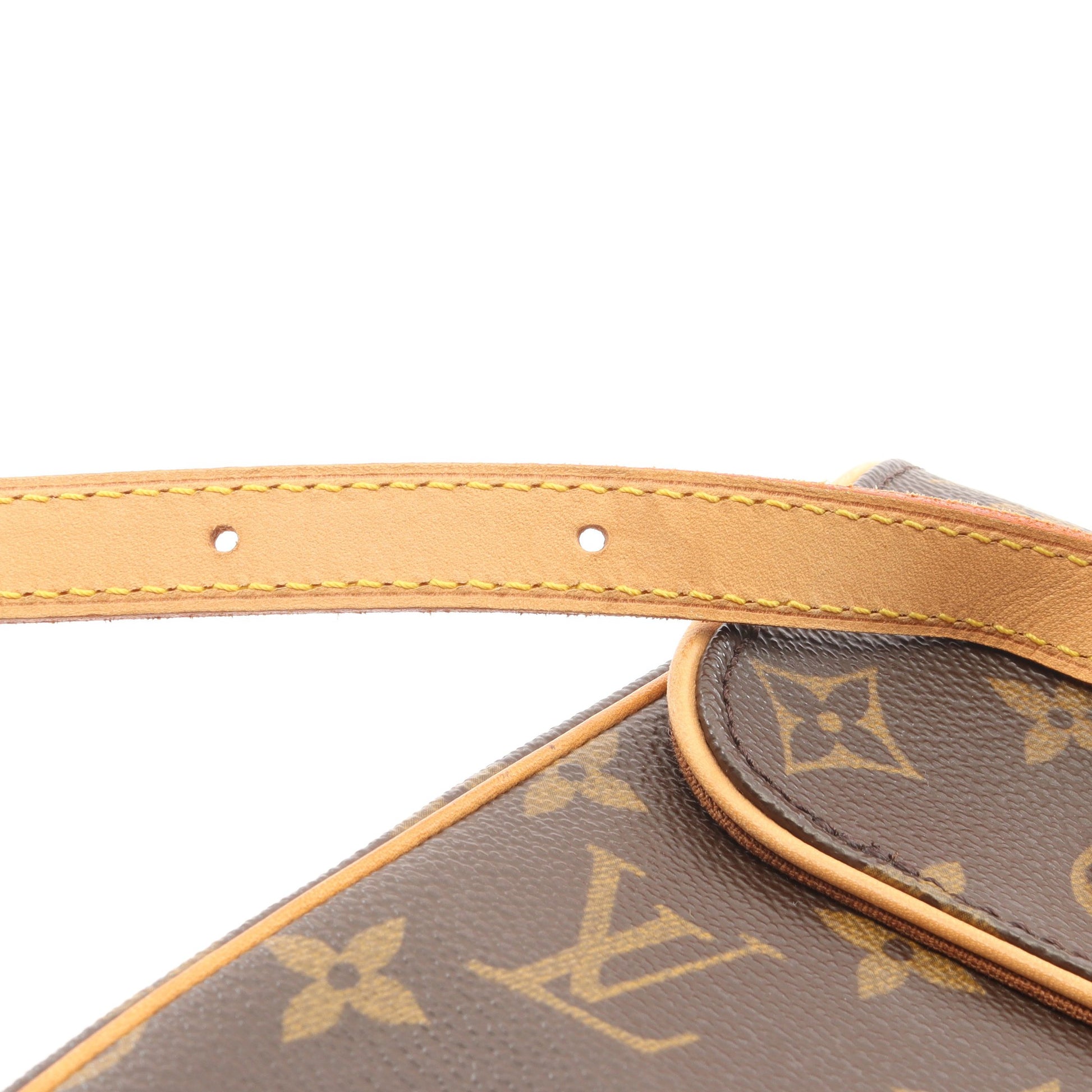 マレルサックアド モノグラム バックパック リュックサック PVC レザー ブラウン ルイヴィトン バッグ LOUIS VUITTON