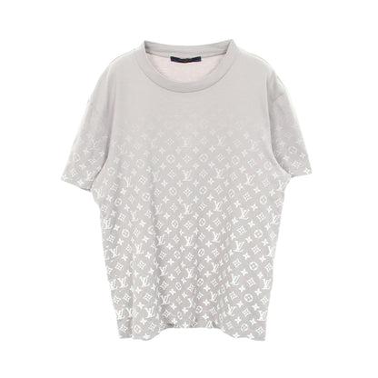 モノグラムグラディエント クルーネック 半袖Tシャツ コットン グレー ルイヴィトン