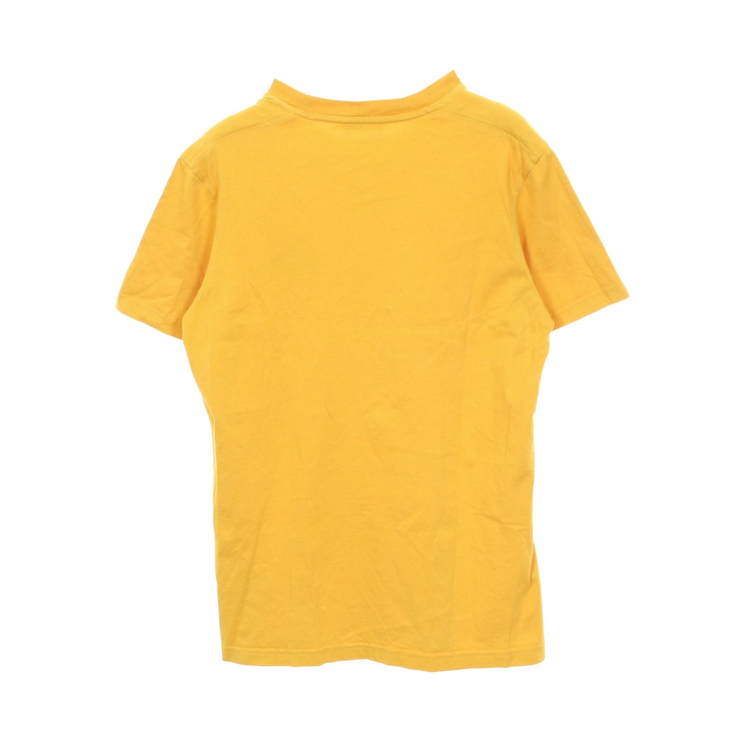 ロゴワッペン クルーネック 半袖Tシャツ コットン イエロー モンクレール