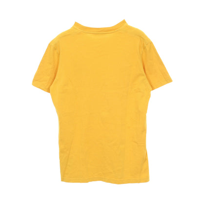 ロゴワッペン クルーネック 半袖Tシャツ コットン イエロー モンクレール