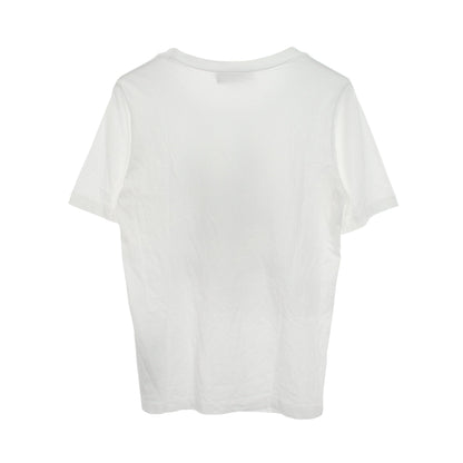 ドッグ 半袖Tシャツ コットン ラインストーン ホワイト ディースクエアード トップス DSQUARED2