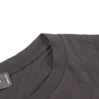 ドッグ 半袖Tシャツ コットン ラインストーン ブラック ディースクエアード