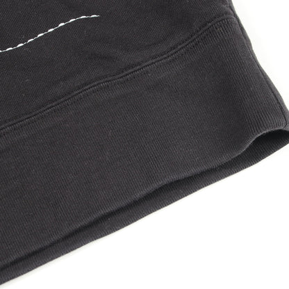 MONCLER GENIUS 5 CRAIG GREEN ロゴ刺繍 スウェットシャツ コットン ブラック モンクレール