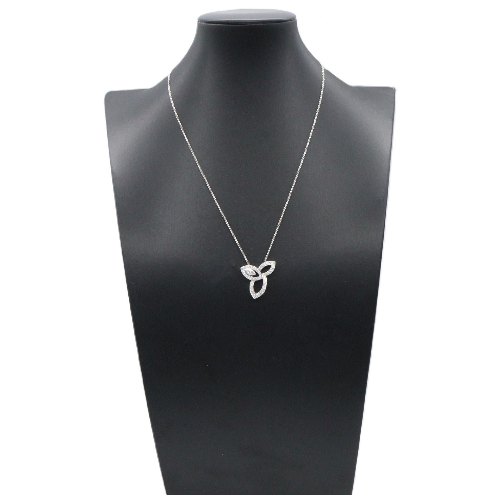 リリークラスター ダイヤ ネックレス ネックレス PT950 ダイヤモンド プラチナ クリア ハリーウィンストン アクセサリー Harry Winston