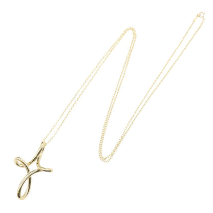 オープンクロス ネックレス ネックレス K18YG イエローゴールド ティファニー アクセサリー TIFFANY & Co.
