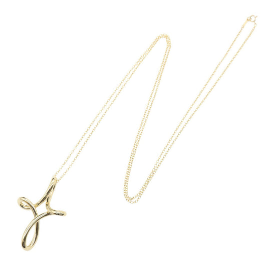 オープンクロス ネックレス ネックレス K18YG イエローゴールド ティファニー アクセサリー TIFFANY & Co.
