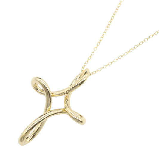 オープンクロス ネックレス ネックレス K18YG イエローゴールド ティファニー アクセサリー TIFFANY & Co.