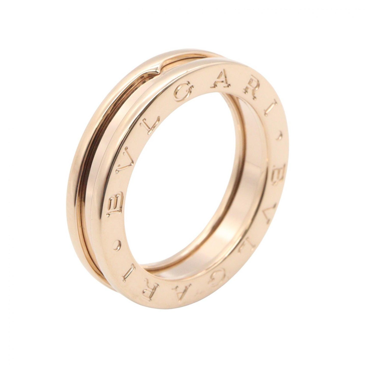 B-zero1 ビーゼロワン リング 1バンド リング 指輪 K18PG ピンクゴールド ブルガリ アクセサリー BVLGARI