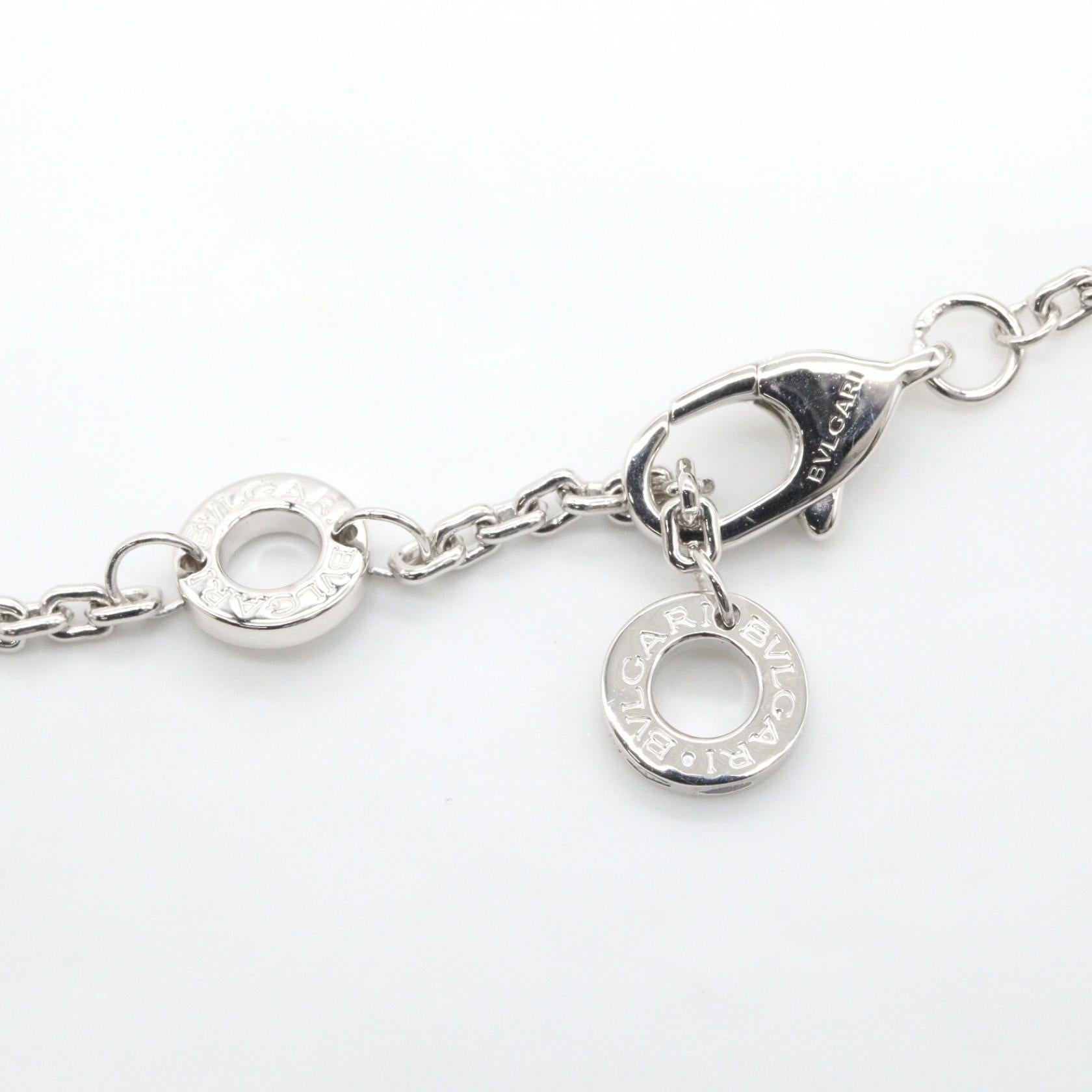 セルペンティヴァイパー ダイヤ ネックレス ネックレス K18WG ダイヤモンド ホワイトゴールド クリア ブルガリ アクセサリー BVLGARI